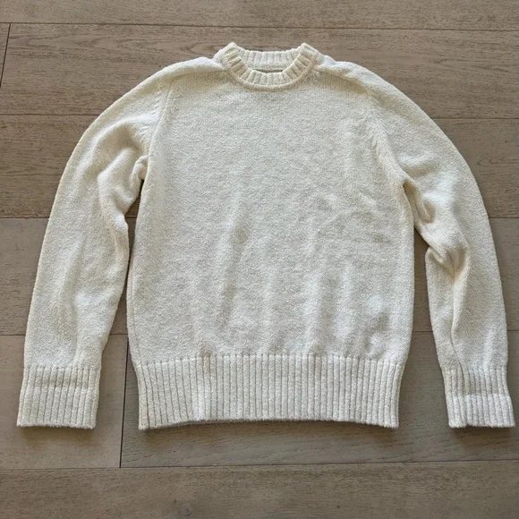 Loulou Studio Canillo ecru Crew-Neck Jumper XS
